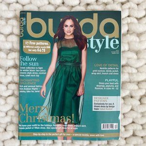 Burda Style Magazine 12/2013 English Uncut Sewing Patterns